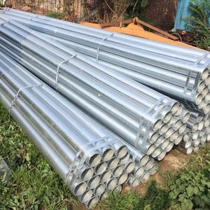 Tuyau en acier galvanisé à chaud S275jr Ss400 63mm S235 1-7/8" pré-galvanisé pour échafaudage - Product Image 5