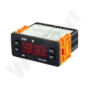 220V LCD Điều chỉnh Led điều khiển nhiệt độ lồng ấp ETC-974 kỹ thuật số nhiệt cho phòng lạnh condenser Bộ phận làm lạnh - Product Image 3