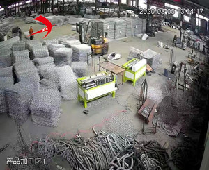 Vente flash : Gabion de clôture 2x1x1m / Paniers de gabion sous-marins 2,7 mm / Gabion 80x100 mm <span class=keywords><strong>Prix</strong></span> au Maroc par usine certifiée ISO - Product Image 4