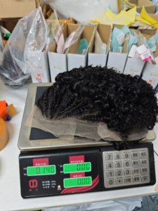 Letsfly Promotion $23 <b>Braid</b> With Frontal 13x4 Lace Short Pixie Curly <b>Wig</b> 100% Brazilian Human Hair <b>Wig</b> 10inch Natural Black - Product Image 6