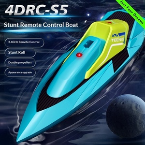 Bateau électrique à double hélice 4D-S5, mini-bateau sans fil 2.4G pour enfants, <span class=keywords><strong>sous</strong></span>-<span class=keywords><strong>marin</strong></span> de course haute vitesse, caméra à basculement à une touche - Product Image 1