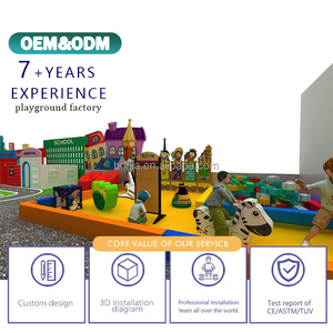 Forest Themed Indoor Playground Soft Play Equipment for Kids Commercial Use with Slide and Ball Pool <b>PP</b> Material - Product Image 3