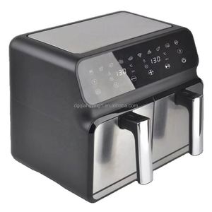 Wholesale Digital Screen Control Factory Price Quart Dual Zone Transparent Pot Deep Air Fryer <b>Toaster</b> - Product Image 3