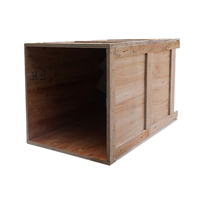 Caisses en bois empilables personnalisées d'entreposage de port de crat d'expédition pour l'emballage caisse en bois d'exportation de commerce extérieur avec couvercle