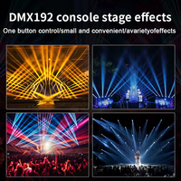 Console DMX512 192 de qualité supérieure, durable, nouvelle, pour éclairage de scène, fête, disco, contrôleur de lumière LED 4CH 12V 6A, portable, installation facile