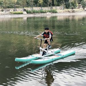 <span class=keywords><strong>Bicicleta</strong></span> acuática inflable impresa personalizada para instalaciones de entretenimiento acuático - Product Image 3