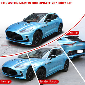 Kit carrosserie en fibre de carbone sèche de style 707 de qualité supérieure pour Aston Martin DBX : pare-chocs avant et arrière, jupes latérales - Product Image 4