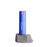Bouteille de pompe de lotion sous vide sans air ronde de 30 ml avec distributeur de pompe à torsion gauche droite