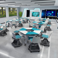 Chaise de rangement pliable pour salle de classe, idéale pour écriture, en plastique, nouvelle collection, 2020