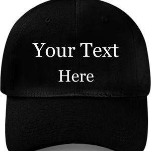Gorra de Béisbol Negra Personalizada de 5 Paneles con Bordado a Mano, Impresión Puff, Diseño Deportivo con Puntos, Diseña Tu Propio Logotipo - Product Image 2