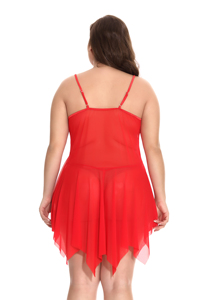 Lingerie aperta elastica matura del sesso delle ragazze <span class=keywords><strong>Sexy</strong></span> di natale di nuova moda per signora - Product Image 2