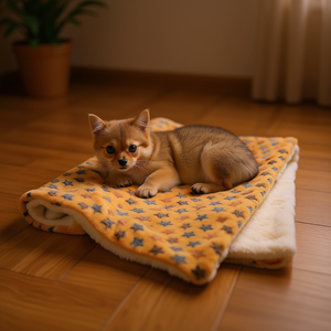 Coperta per animali domestici Yommy 70x120cm in morbido pile per cani e gatti, calda e confortevole - Product Image 3