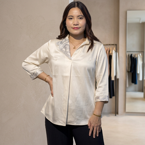 Camisa de Moda para Mujer, Mezcla de Algodón, Manga Larga, Estilo Diario Informal, Compre Directamente del Proveedor - Product Image 3