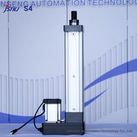 Faltbarer JST Elektrozylinder mit 1,5 Tonnen Tragfähigkeit Einstellbare Geschwindigkeit 750W3000RPM Motor 400mm Hub Servo