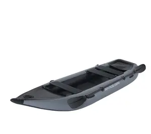 2024 China Fabriek Groothandel Nieuw Ontwerp Goedkope Oem Custom Ponton Pvc Rubberboot Opblaasbare Plastic Kajak Vissersboot Roeiboten