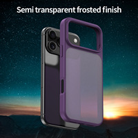 Coque de téléphone antichoc 2-en-1 en TPU et PC de haute qualité avec protection contre les chutes pour iPhone 17 Pro Max, 18 Pro, 16 Plus, 17 Air