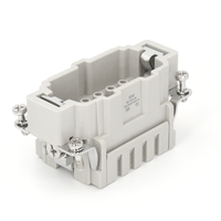 HE-010 borne à sertir 10 broches 16A à usage intensif 10 broches 16A connecteur à sertir Inserts standard électroniques