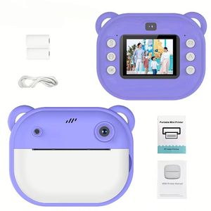2026 New Digital Instant <b>Print</b> Kids <b>Camera</b> with 180 Wide Angle & 2.4-inch Screen for Boys-Gift Toy - Product Image 1