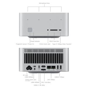 Mini PC para Juegos de Alto Rendimiento al por Mayor, Gtr9 Pro Ai Max+ 395 Lan10g*2, 3 Años de Garantía, Mini PC Gtr9 Pro - Product Image 2