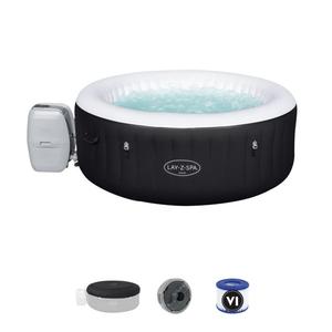 Bestway 60001 Miami Air Jet Swim, <span class=keywords><strong>Spa</strong></span> Inflable Redondo para el Hogar, Bañera Inflable para Exteriores, <span class=keywords><strong>Spa</strong></span> Inflable para Adultos - Product Image 1