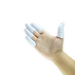 Pure Cotton Finger <b>Cots</b> Thickened Anti Slip Breathable For Electronic Work General Purpose - Product Image 2