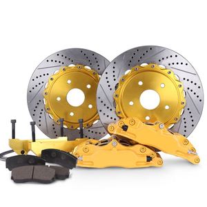 5200 pinza de freno grande de 4 pistones 330*28mm Kit de disco de freno rueda de 17/18 pulgadas para BMW X5 F15 F30 Coupe E46 <span class=keywords><strong>Honda</strong></span> Accord HRV CRZ <span class=keywords><strong>Forza</strong></span> - Product Image 1