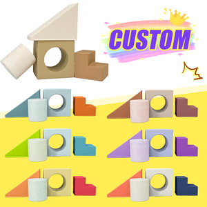 Bán Mềm Chơi Bọt Khối Sân Chơi Trong Nhà Leo Núi Toddler Mềm Chơi Thiết Bị Thiết Lập Với Xây Dựng Khối Trẻ Em Favourite Chơi - Product Image 5