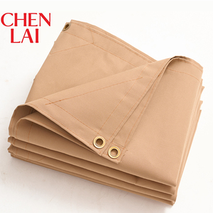 <span class=keywords><strong>Lona</strong></span> Impermeable para Exteriores, Toldo, Cubierta para Camión, Personalizada, 350gsm 400gsm 500gsm, Color Caqui Claro - Product Image 3