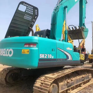 Haute qualité CE avec prix le plus bas Japon Original Kobelco sk210 21 TON seconde main sur chenilles utilisé Excavatrice Kobelco Sk210 - Product Image 1