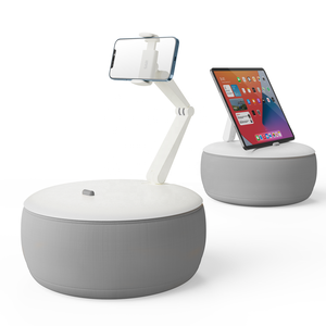 Jiansaiji — support <span class=keywords><strong>de</strong></span> téléphone portable verni, pince universelle pour téléphone portable, rotatif, support flexible pour coussin et tablette, pour lit - Product Image 1