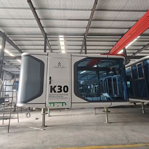 Casa Cápsula Modular Prefabricada con Estructura de Acero, Redonda, con Energía Solar, para Proyectos de Inversión en Resorts - Product Image 2