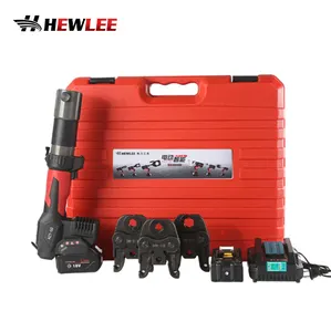 HEWLEE HZT-50 batteria compatta da 1/2 ''a 2'' Kit di strumenti di pressatura per tubi in PEX in rame idraulica a batteria