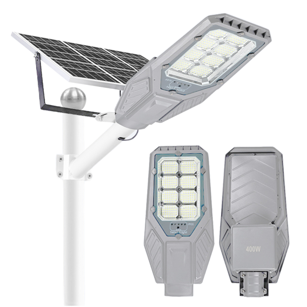 Outdoor Solar LED Street Light Aluminum Glass IP66 Waterproof Dustproof High Brightness Energy-Saving Highway Use DC 6V 2-Year