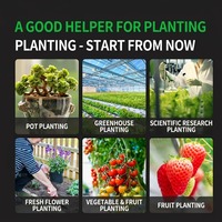 Testeur de sol 4-en-1 portable : mesure de la lumière, de la température, de l'humidité et du pH – Détecteur manuel d'acidité et d'alcalinité pour jardin et ferme