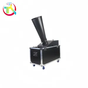 Máquina de papel de arco-íris de CO2 para confete de casamento, máquina pequena de confete arco-íris para performance ao ar livre