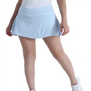 Ever Glow Custom Logo Custom Designs Women's <b>Elastic</b> Waist <b>Lace</b> Casual Skirt Breathable Mid Waist Eco-Friendly Waterproof Solid - Product Image 1