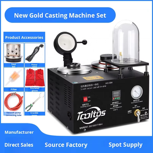 Attrezzatura Tre-in-<span class=keywords><strong>Uno</strong></span> per Fusione a Cera Persa, Macchina per Gioielleria, Fusione di Metalli, Oro e Argento, Stampo per Gioielli, Fusione Sottovuoto - Product Image 5
