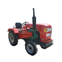 Tracteur à roues WEITUO 20HP 4WD haute productivité certifié Euro III CE, modèle TS20B, provenant du Shandong