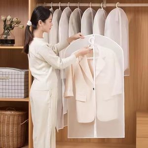 Transparent <b>Wedding</b> <b>Dress</b> Cover Suit Coat Clothes Garment Bag Storage Bag Zipper Closure Fabric Storage Bag - Product Image 5