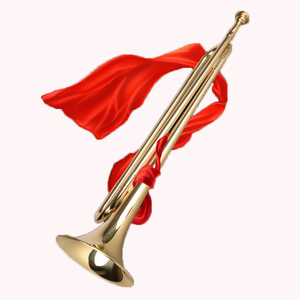 ทรัมเป็ต Starway ระดับมืออาชีพ เครื่องดนตรีทองเหลือง บีแฟลต เคลือบแล็กเกอร์สีทอง ทรัมเป็ต 3 โทน สำหรับผู้เริ่มต้น - Product Image 1