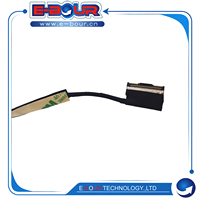 Kabel layar LCD Notebook untuk 15R 7466 7566 7567 0VC7MX Parts Laptop layar LCD adaptor fleksibel suku cadang perbaikan