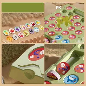 Best-seller Flipped Board Animal Fruit Jumelage <span class=keywords><strong>Deux</strong></span> Jeu <span class=keywords><strong>de</strong></span> plateau <span class=keywords><strong>de</strong></span> mémoire interactif Pensée logique Jouets pour enfants pour enfants - Product Image 6