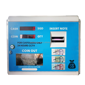 Distributore Automatico di Monete e Gettoni con Validatore di Banconote e Accettatore di Carte per Sale Giochi Self-Service in Metallo - Product Image 1