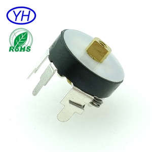 Yuwah <span class=keywords><strong>Potentiometer</strong></span> Chất Lượng Cao <span class=keywords><strong>Alpha</strong></span> Rv12 Carbon Phim <span class=keywords><strong>5</strong></span> Pins Xếp Terminal10K 100K Thumbwheel Quay <span class=keywords><strong>Potentiometer</strong></span> - Product Image 3