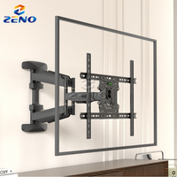 Fournisseur chaud Vision Tilt Swivel Pull Down Tv Mount Support De Télévision Télévision Stand Charge 50kg Grande Taille Support Mural