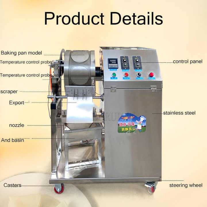 Spring Roll Machine Roast Duck Machine Automatic Spring Roll Wrapper ...
