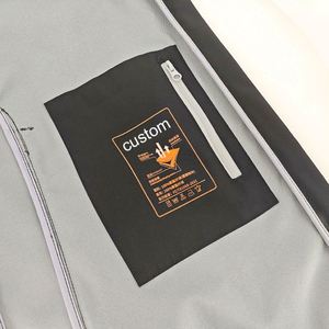 Design Custom Men's Sports <b>Jacket</b> Outdoor Windbreaker for Mountaineering Running Soft Shell Zipper Closure Print Fashionable - Product Image 5