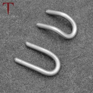 Tanium Universal U-shaped Fixed Hook 2 Kinds of Titanium Exhaust Pipe Hooks for Automobile or Motorcycle