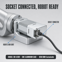 Moteur servo à couple élevé XQ-POWER XQ-S9350D 390 kg, sans balais, étanche, engrenage en acier inoxydable, prise 30 V, pour bras robotique, vente en gros OEM