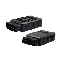 Obd Connector WiFi V1.5 Lector de código Car Obd 2 Herramienta de diagnóstico Color negro ELM327 OBD Adaptador Detector de escáner inalámbrico